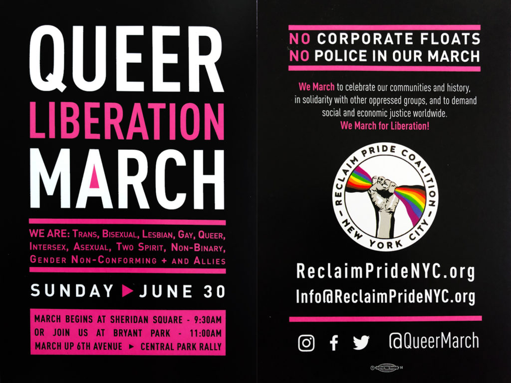 Queer Liberation March THE LAVENDER EFFECT